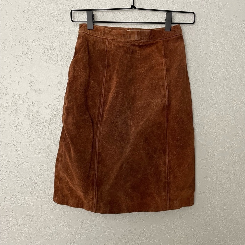 Vintage 90s phoenix brown skirt